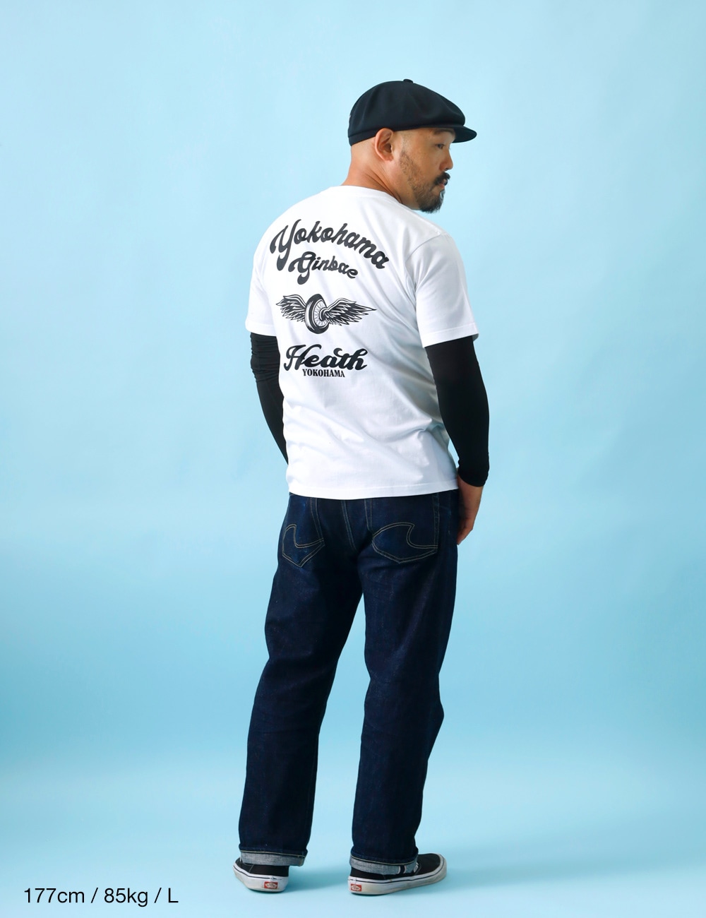 対象アイテム2点お買い上げで10%・3点お買い上げで20%OFF！ HEATH×横浜銀蝿｜オリジナルアートワークTシャツ 