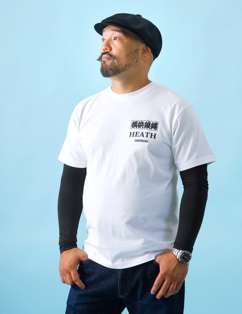 対象アイテム2点お買い上げで10%・3点お買い上げで20%OFF！ HEATH×横浜銀蝿｜オリジナルアートワークTシャツ 