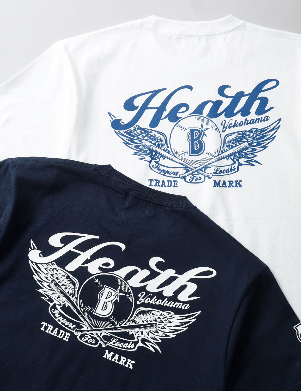 HEATH（ヒース）横浜DeNAベイスターズ公認ライセンス Tシャツ 