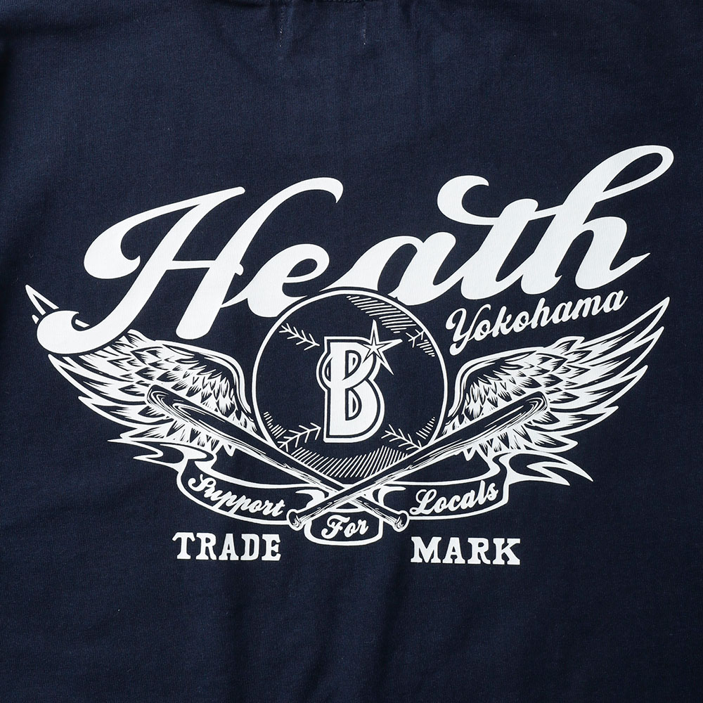 HEATH（ヒース）横浜DeNAベイスターズ公認ライセンス Tシャツ 