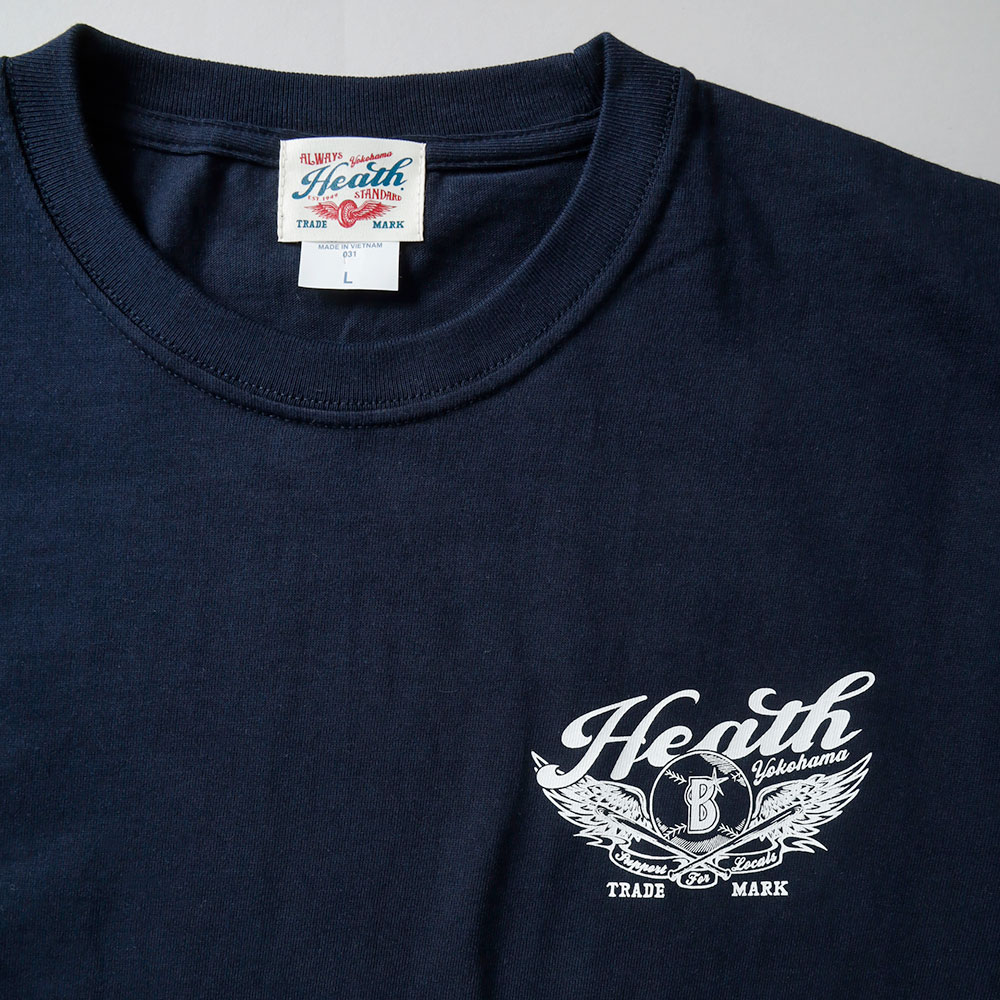 HEATH（ヒース）横浜DeNAベイスターズ公認ライセンス Tシャツ 