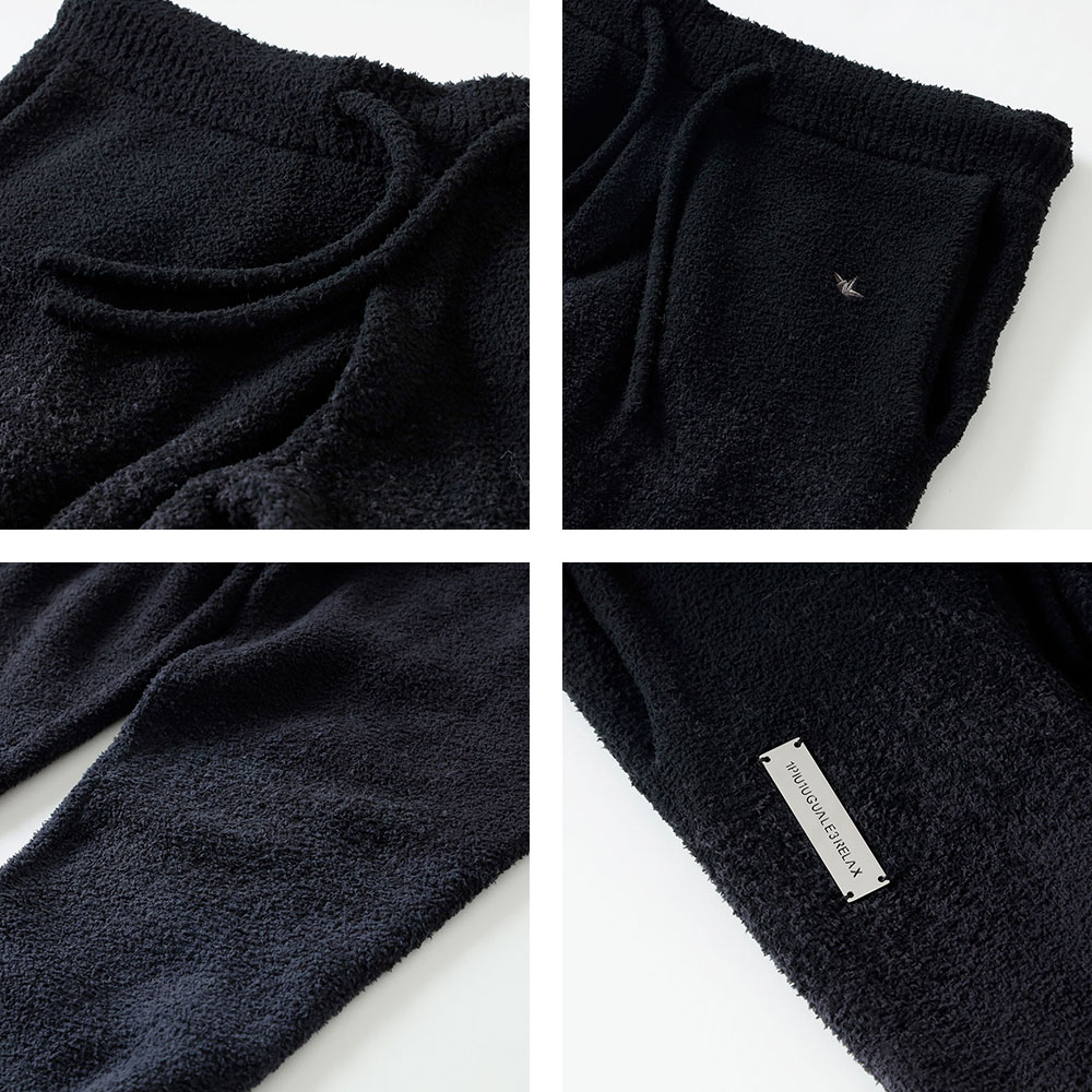 【1PIU1UGUALE3 RELAX】GRADATION KNIT LONG PANT グラデーションニットロングパンツ