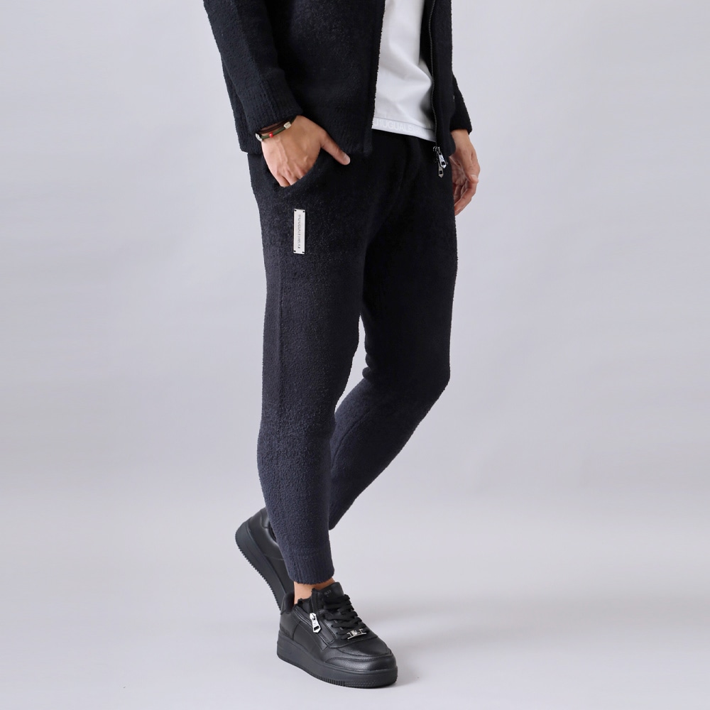 【1PIU1UGUALE3 RELAX】GRADATION KNIT LONG PANT グラデーションニットロングパンツ