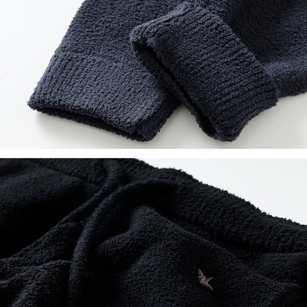 【1PIU1UGUALE3 RELAX】GRADATION KNIT LONG PANT グラデーションニットロングパンツ