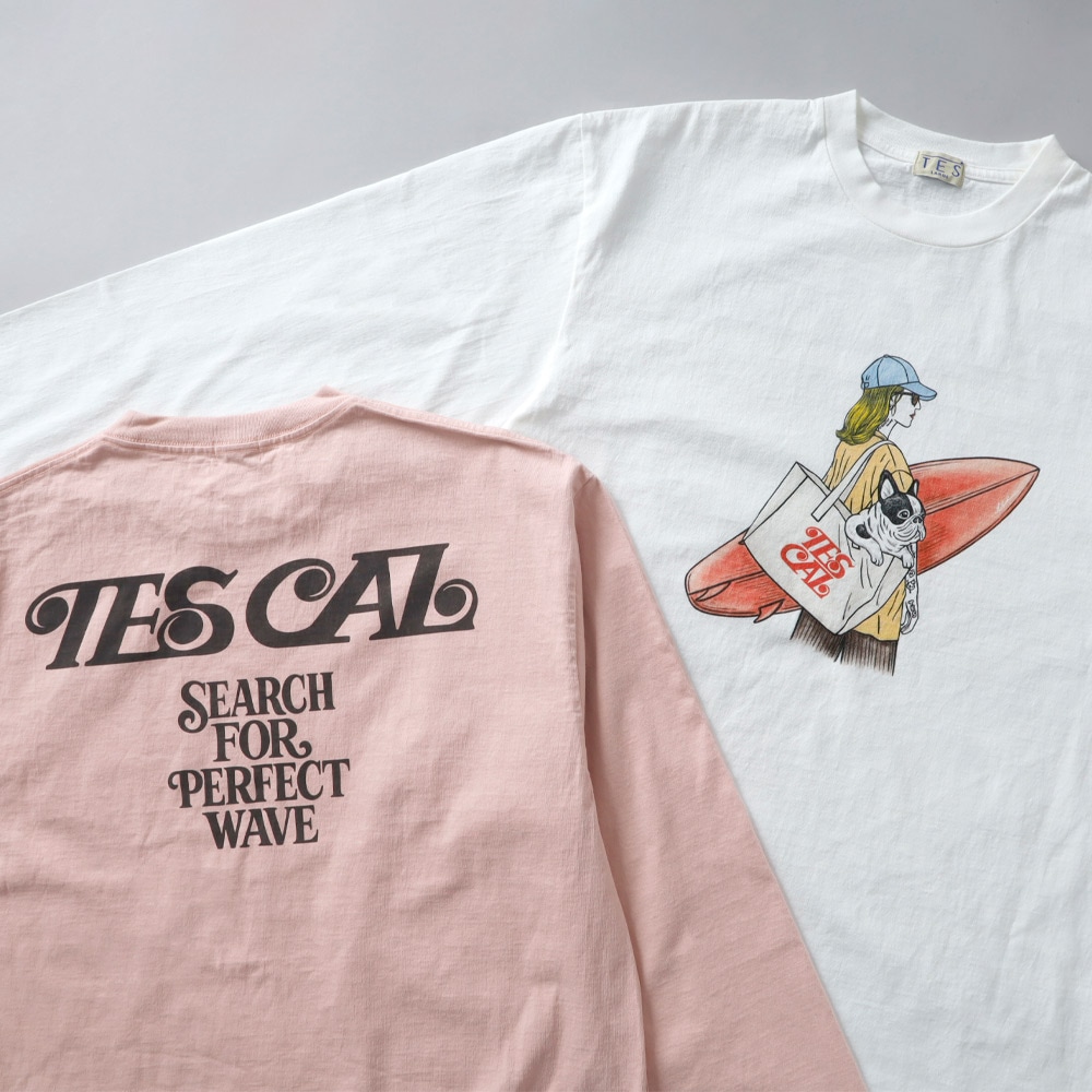 TES（テス）MALIBU GIRL ロンT