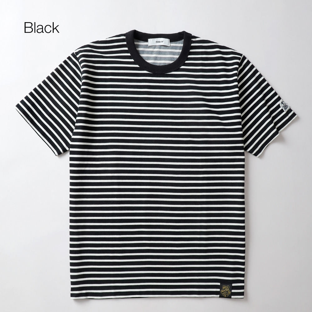 FIDELITY（フィデリティ）別注 クールタッチ ボーダーTシャツ