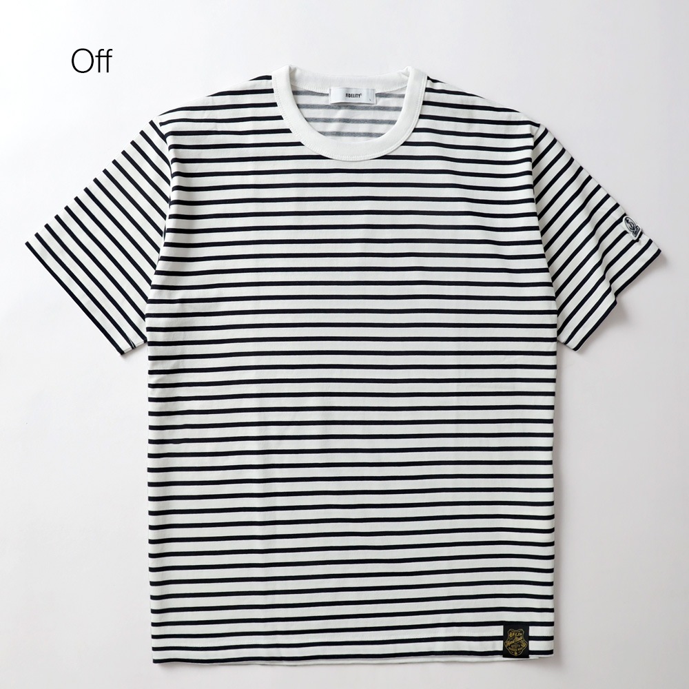 FIDELITY（フィデリティ）別注 クールタッチ ボーダーTシャツ