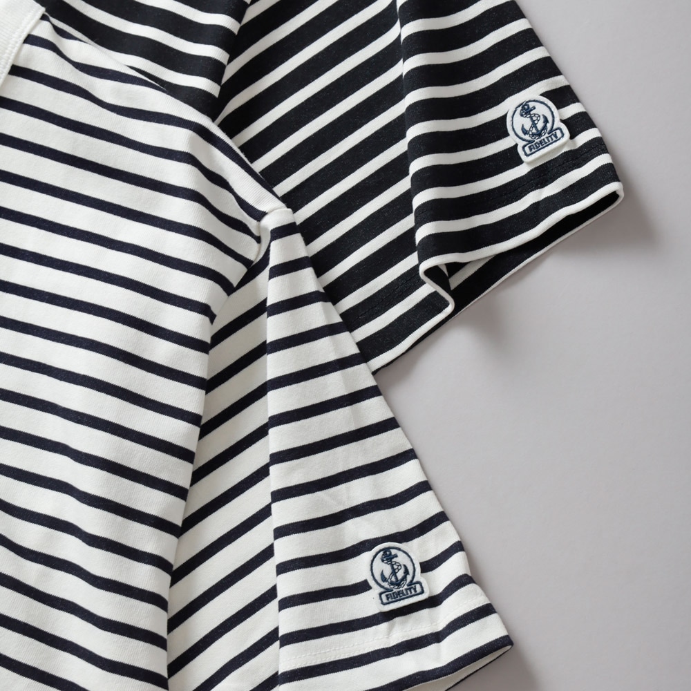 FIDELITY（フィデリティ）別注 クールタッチ ボーダーTシャツ