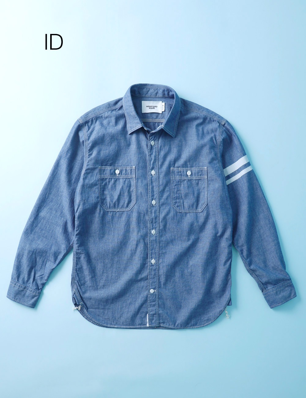 桃太郎JEANS｜TRIPLE STITCH L/S CHAMBRAY SHIRT 