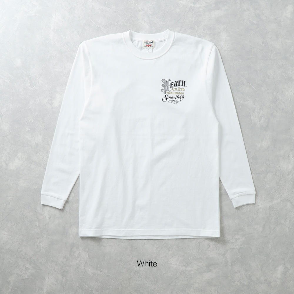 【HEATH】HEATH SIGN BOARD HEAVY WEIGHT L/S ヒースサインボード L/S