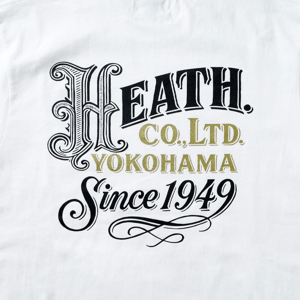 【HEATH】HEATH SIGN BOARD HEAVY WEIGHT L/S ヒースサインボード L/S