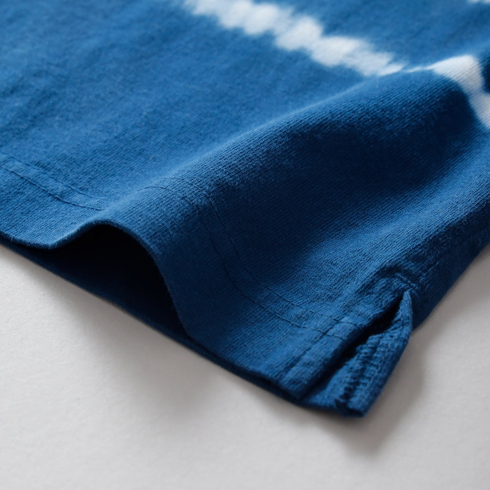 BLUE PORT(ブルーポート)タイダイ ボーダーTシャツ