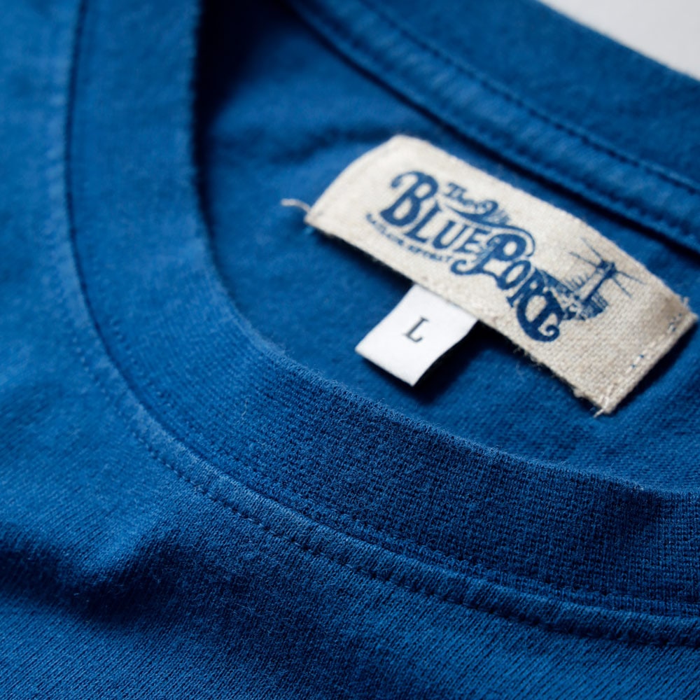 BLUE PORT(ブルーポート)タイダイ ボーダーTシャツ
