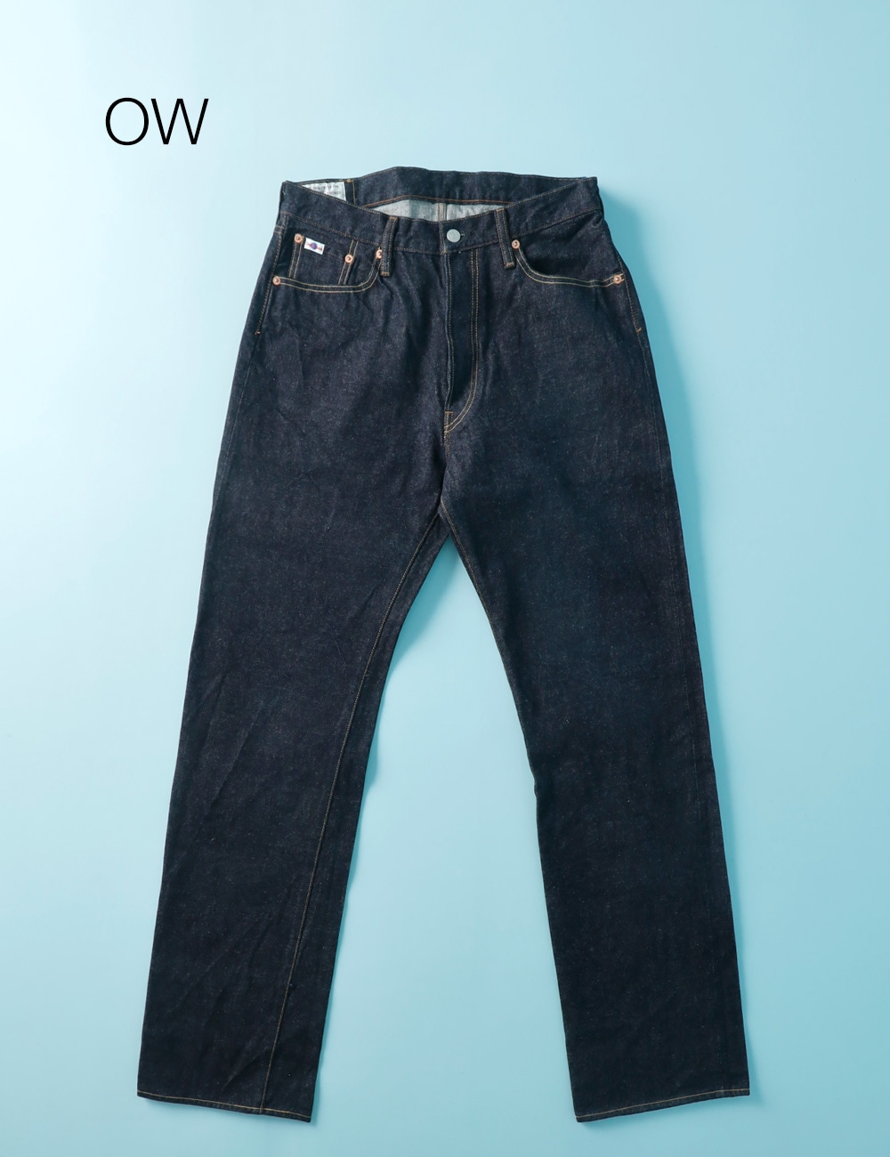 STUDIO D'ARTISAN｜15ozシンチバック付きルーズストレート