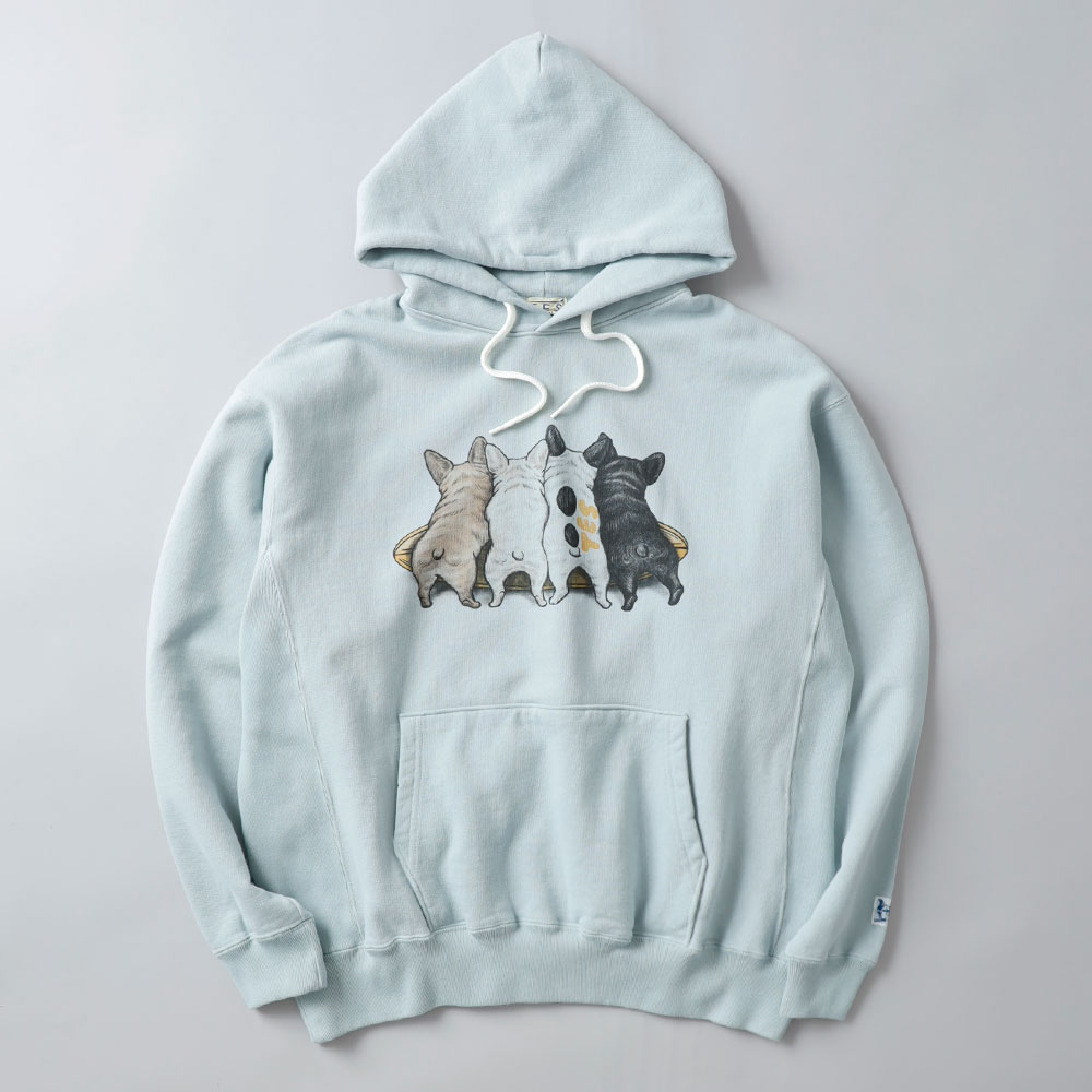 TES（テス）4BUHI サーファー スウェットパーカー