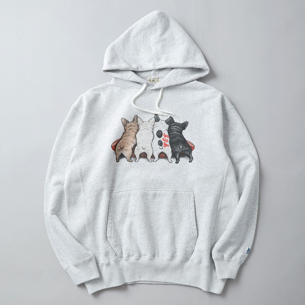 TES（テス）4BUHI サーファー スウェットパーカー