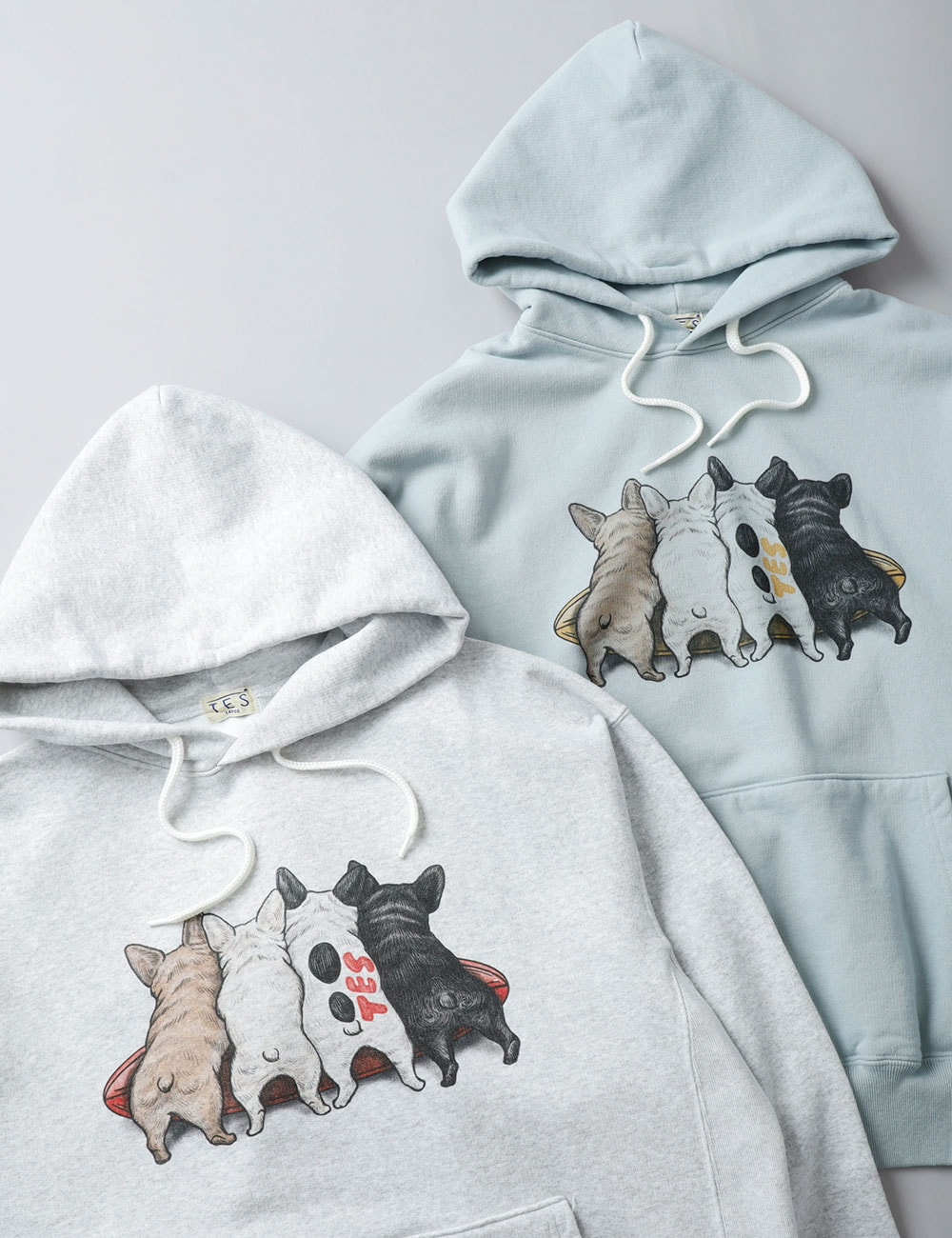 TES（テス）4BUHI サーファー スウェットパーカー