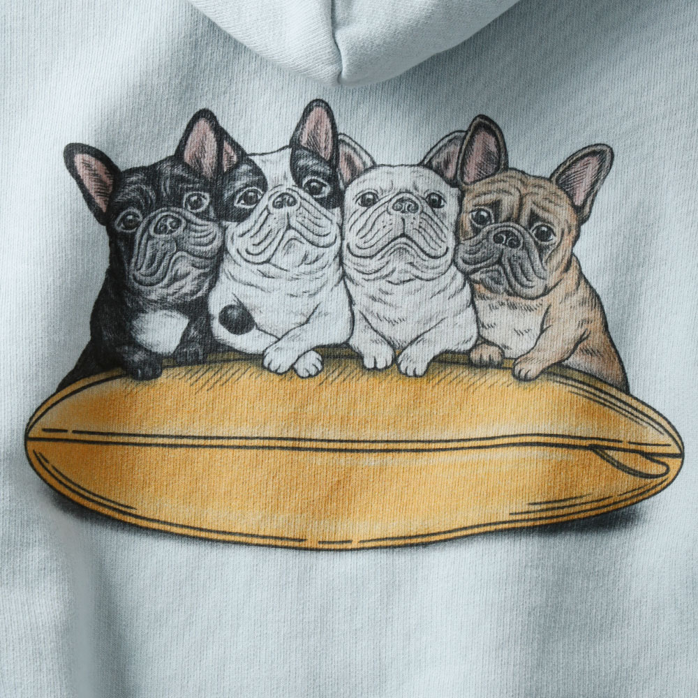 TES（テス）4BUHI サーファー スウェットパーカー