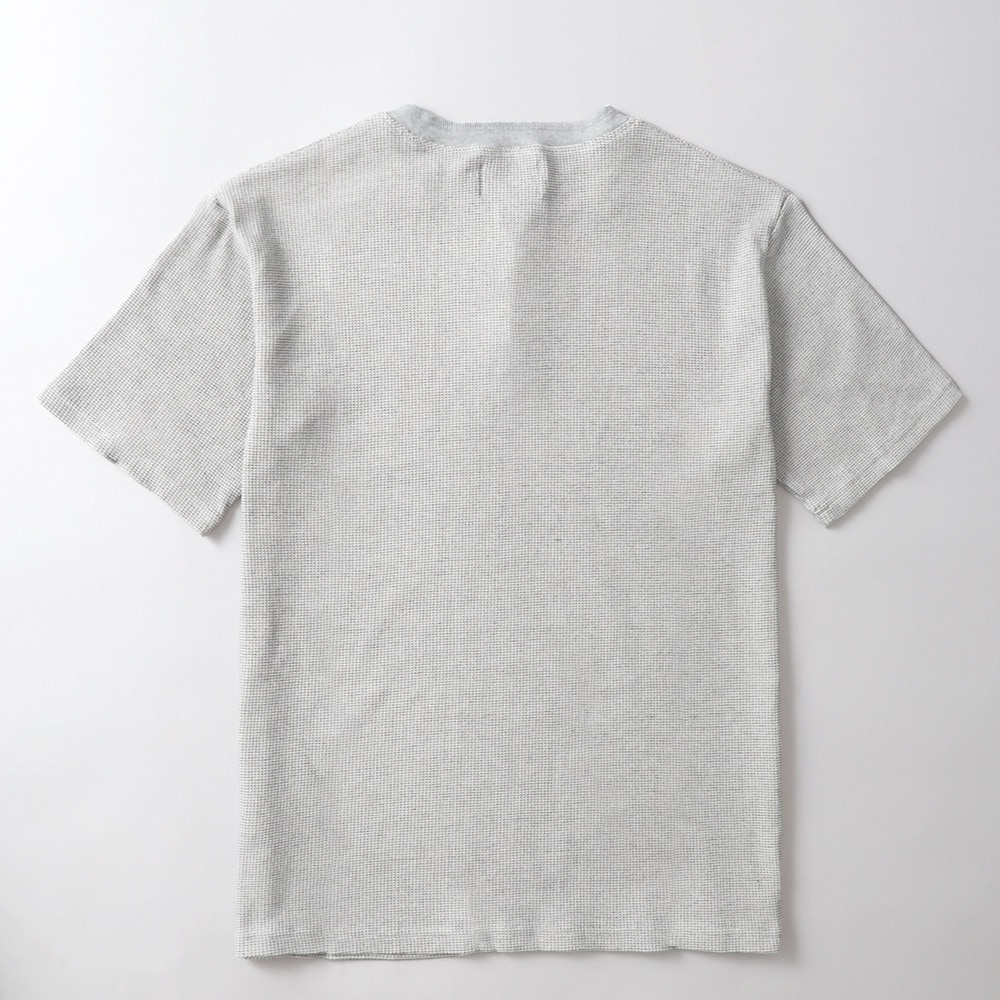 BLUE PORT（ブルーポート）伸びない杢サーマルTシャツ