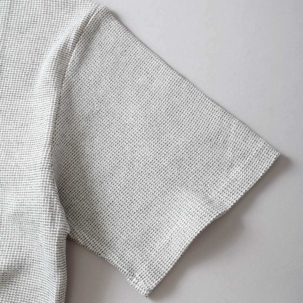 BLUE PORT（ブルーポート）伸びない杢サーマルTシャツ
