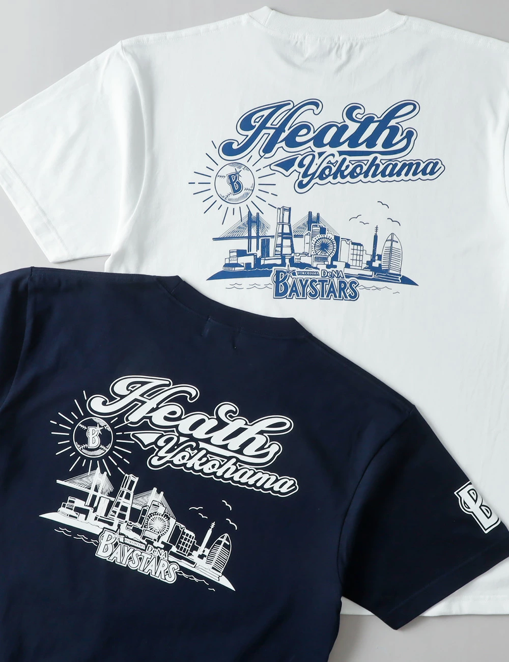 HEATH（ヒース）横浜DeNAベイスターズ公認ライセンス Tシャツ 