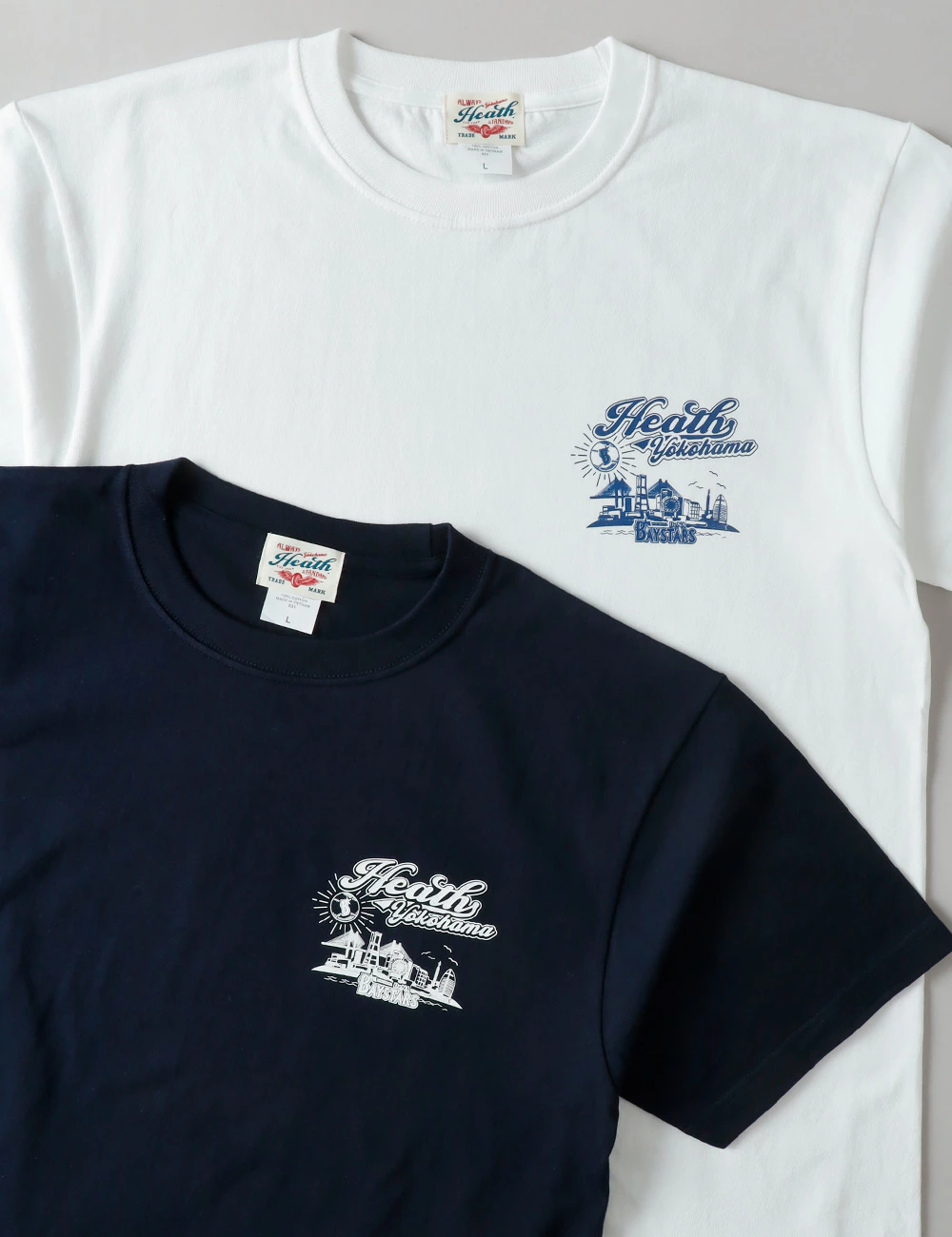 HEATH（ヒース）横浜DeNAベイスターズ公認ライセンス Tシャツ 
