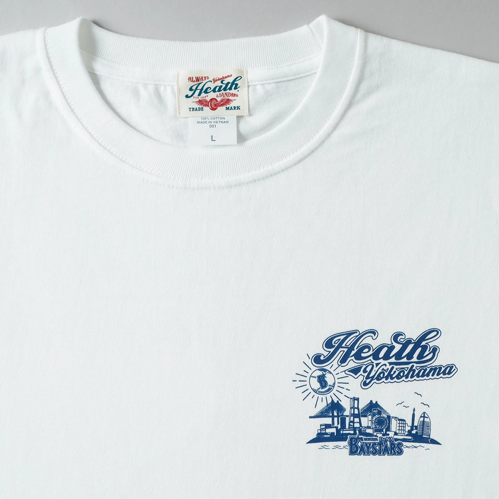 HEATH（ヒース）横浜DeNAベイスターズ公認ライセンス Tシャツ 