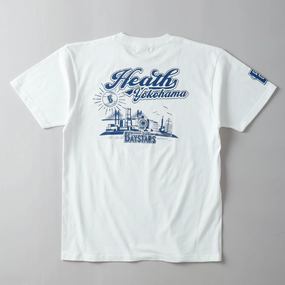 HEATH（ヒース）横浜DeNAベイスターズ公認ライセンス Tシャツ 