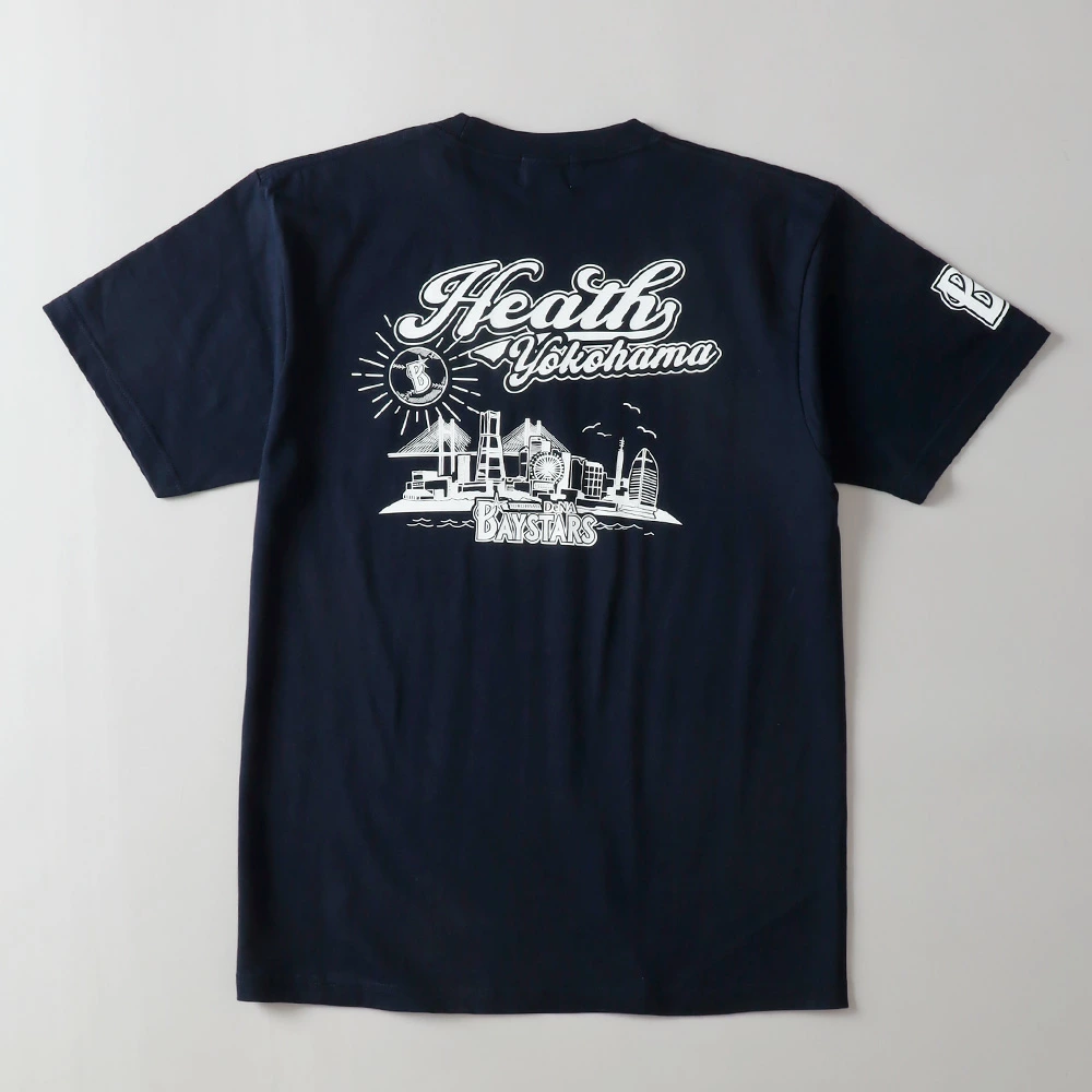 HEATH（ヒース）横浜DeNAベイスターズ公認ライセンス Tシャツ 