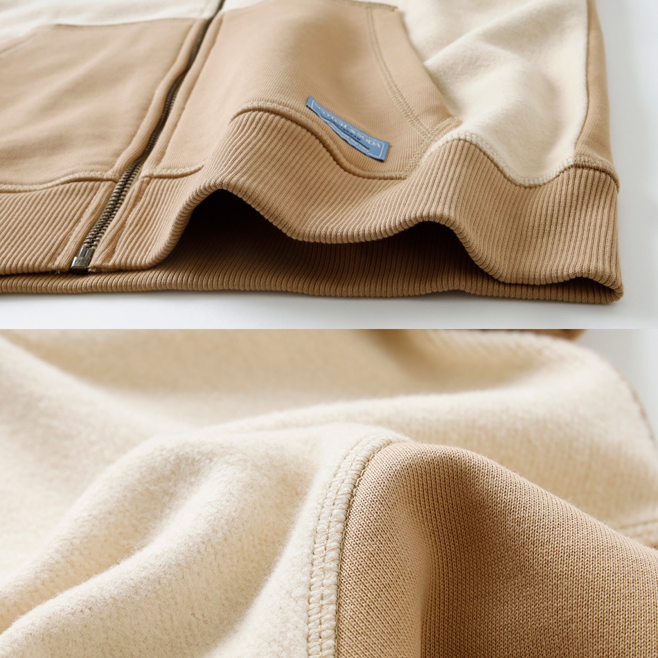 【SCOTCH&SODA】REVERSE ZIP PARKA切り替えジップパーカー