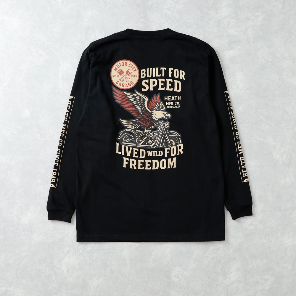 【HEATH】EAGLE BIKE HEAVY WEIGHT L/S イーグルバイク ロンT