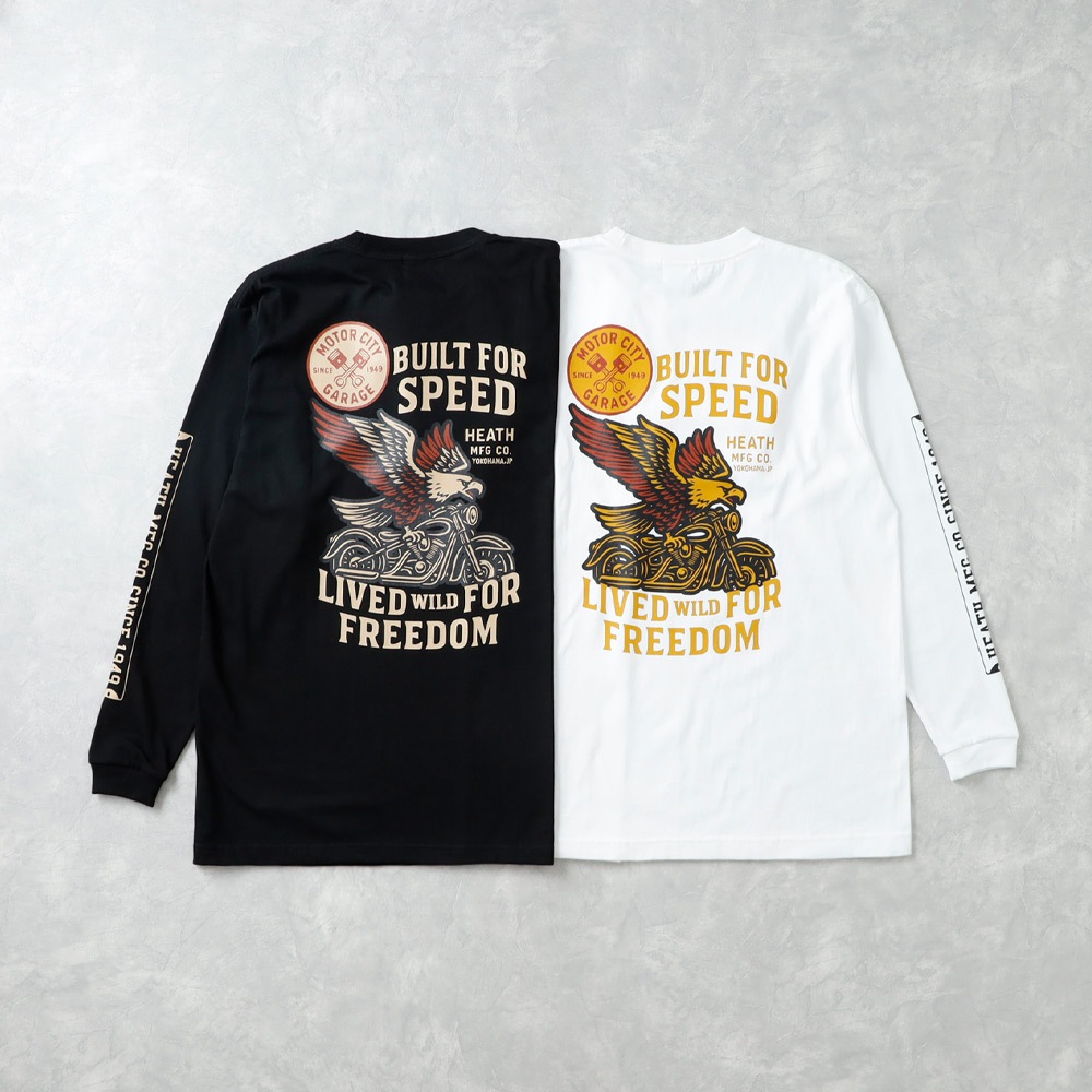 【HEATH】EAGLE BIKE HEAVY WEIGHT L/S イーグルバイク ロンT