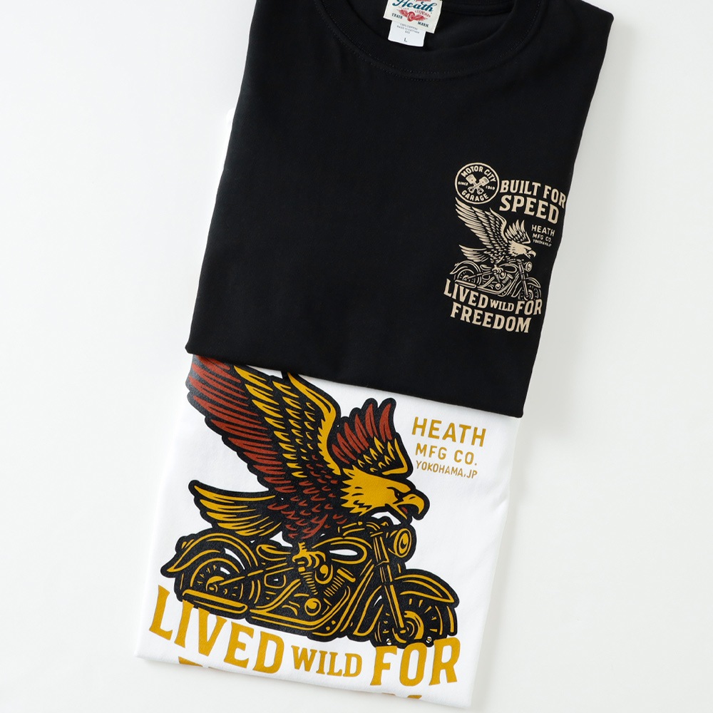 【HEATH】EAGLE BIKE HEAVY WEIGHT L/S イーグルバイク ロンT