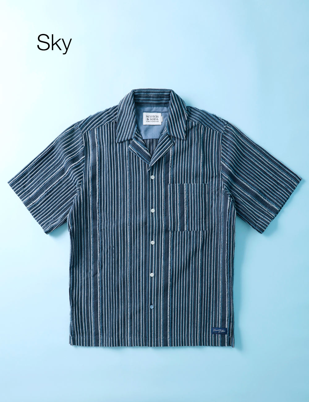 Scotch & Soda｜テクスチャード リラックスシャツ