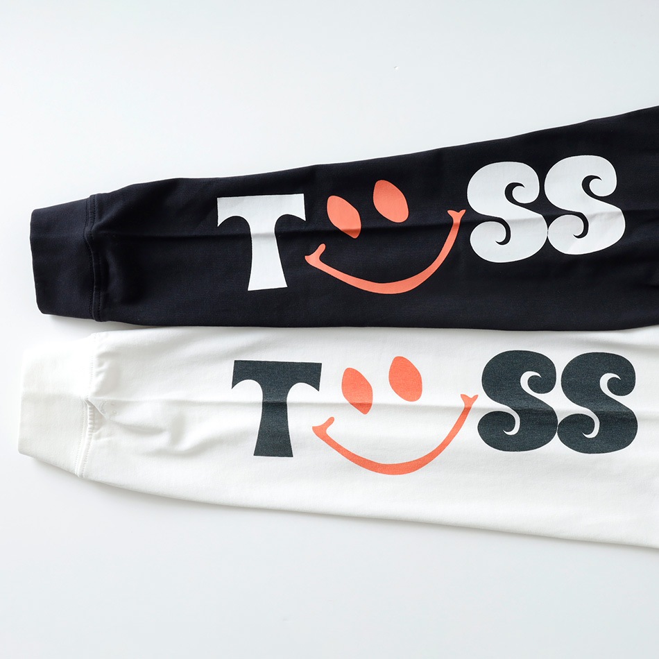 【TCSS】MIXED UP LS TEEプリントクルーロンT