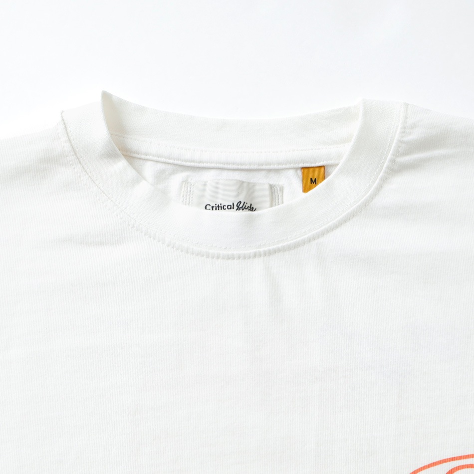 【TCSS】MIXED UP LS TEEプリントクルーロンT