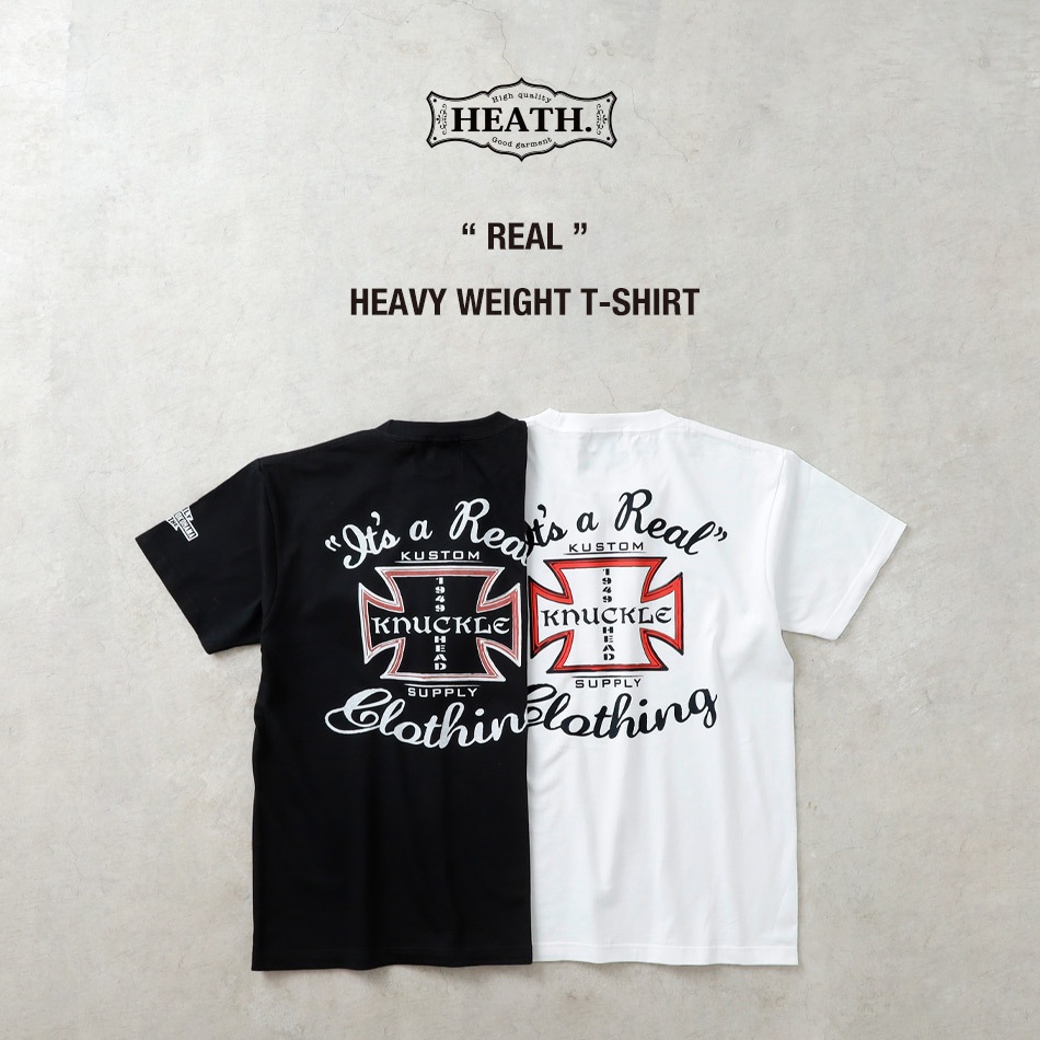 【HEATH】REAL T-SHIRT