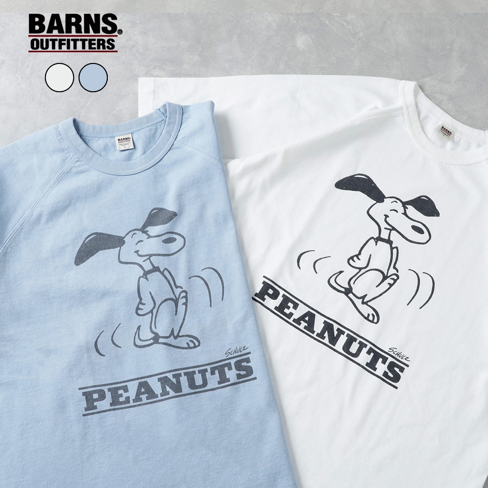 【BARNS OUTFITTERS】RAGLAN SLEEVE T-SHIRT ラグランヘヴィTシャツ