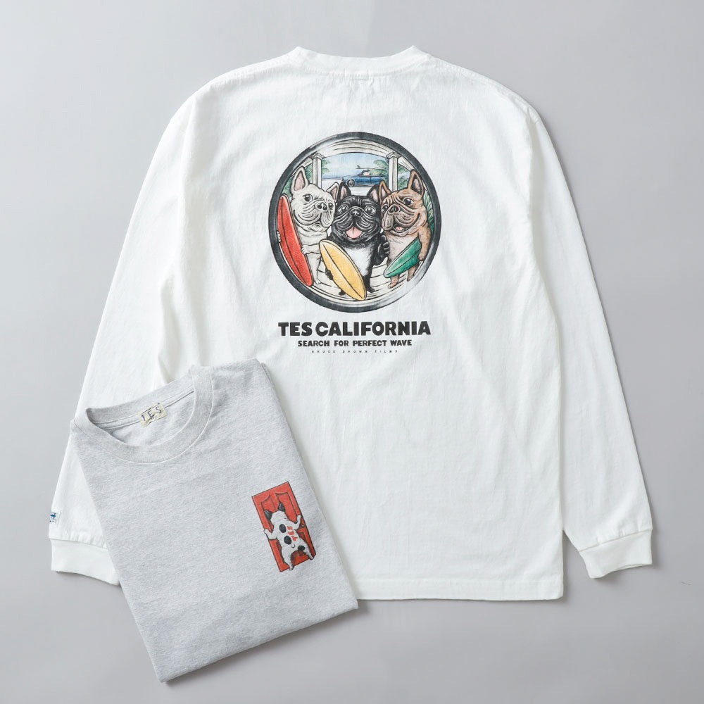 TES（テス）4BUHI BOARD BROTHERS  ロンT