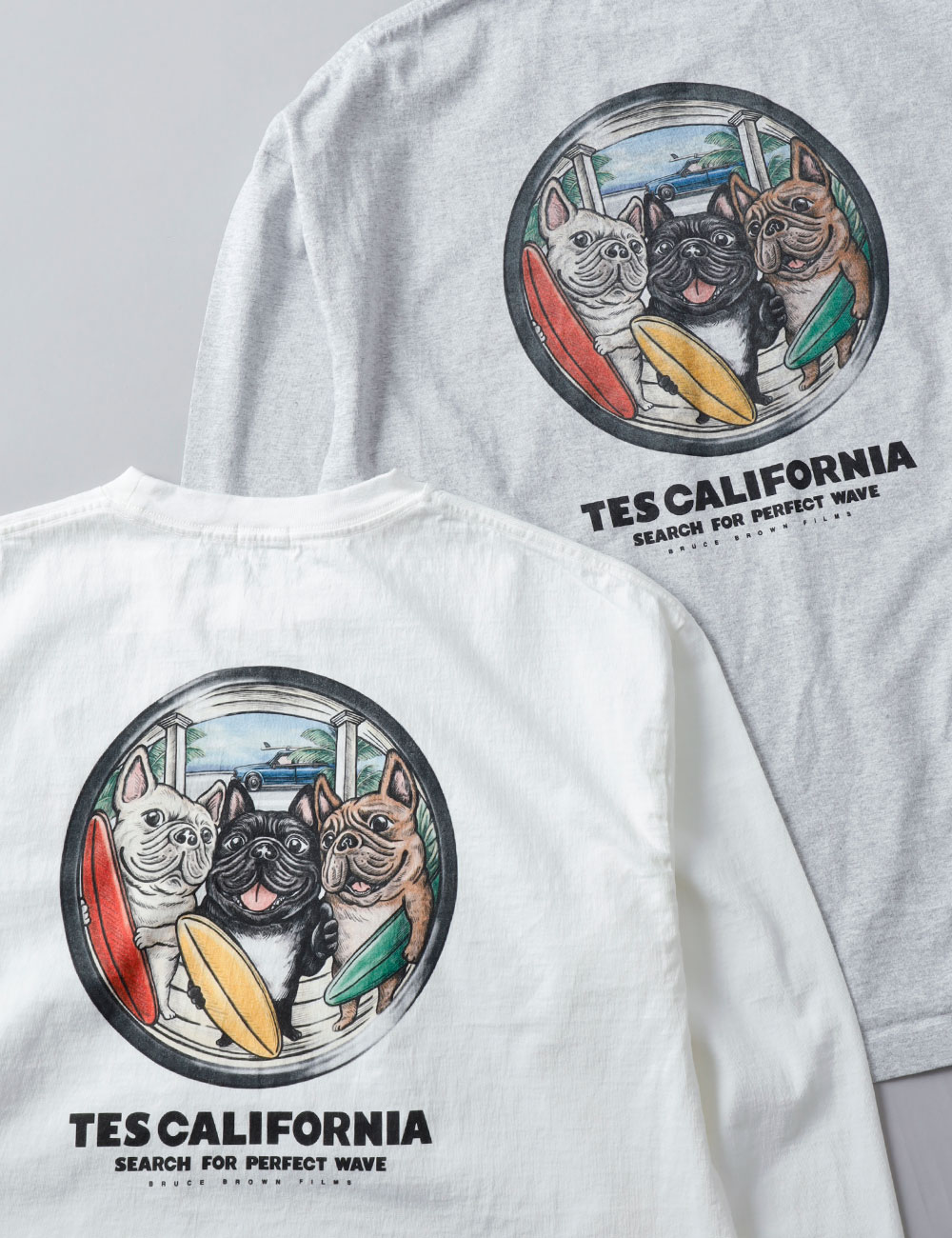 TES（テス）4BUHI BOARD BROTHERS  ロンT