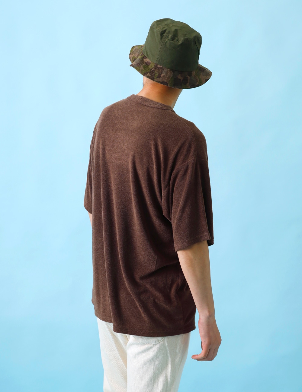 1PIU1UGUALE3 RELAX｜FRUIT OF THE LOOM コラボ パイルリラックスTシャツ