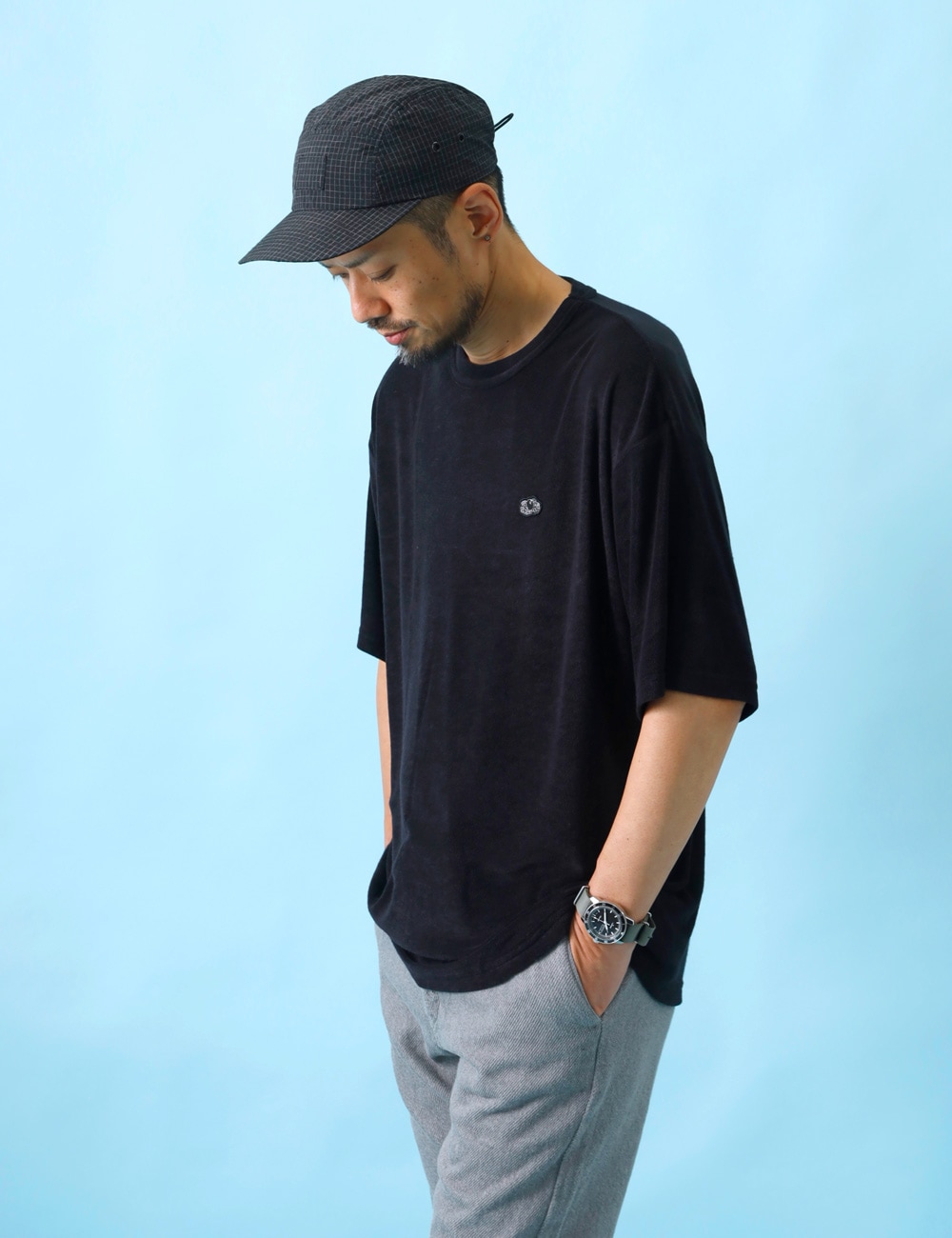 1PIU1UGUALE3 RELAX｜FRUIT OF THE LOOM コラボ パイルリラックスTシャツ
