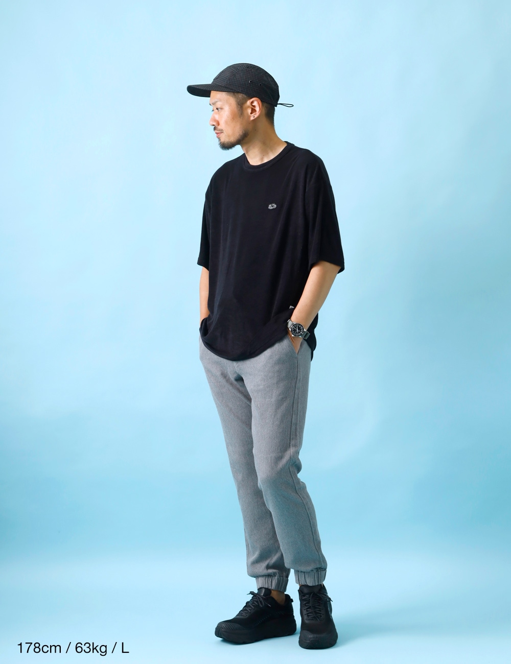 1PIU1UGUALE3 RELAX｜FRUIT OF THE LOOM コラボ パイルリラックスTシャツ