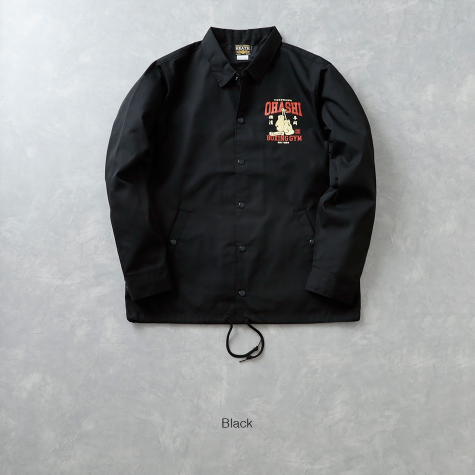 大橋ボクシングジム × HEATH】公式コラボコーチジャケット