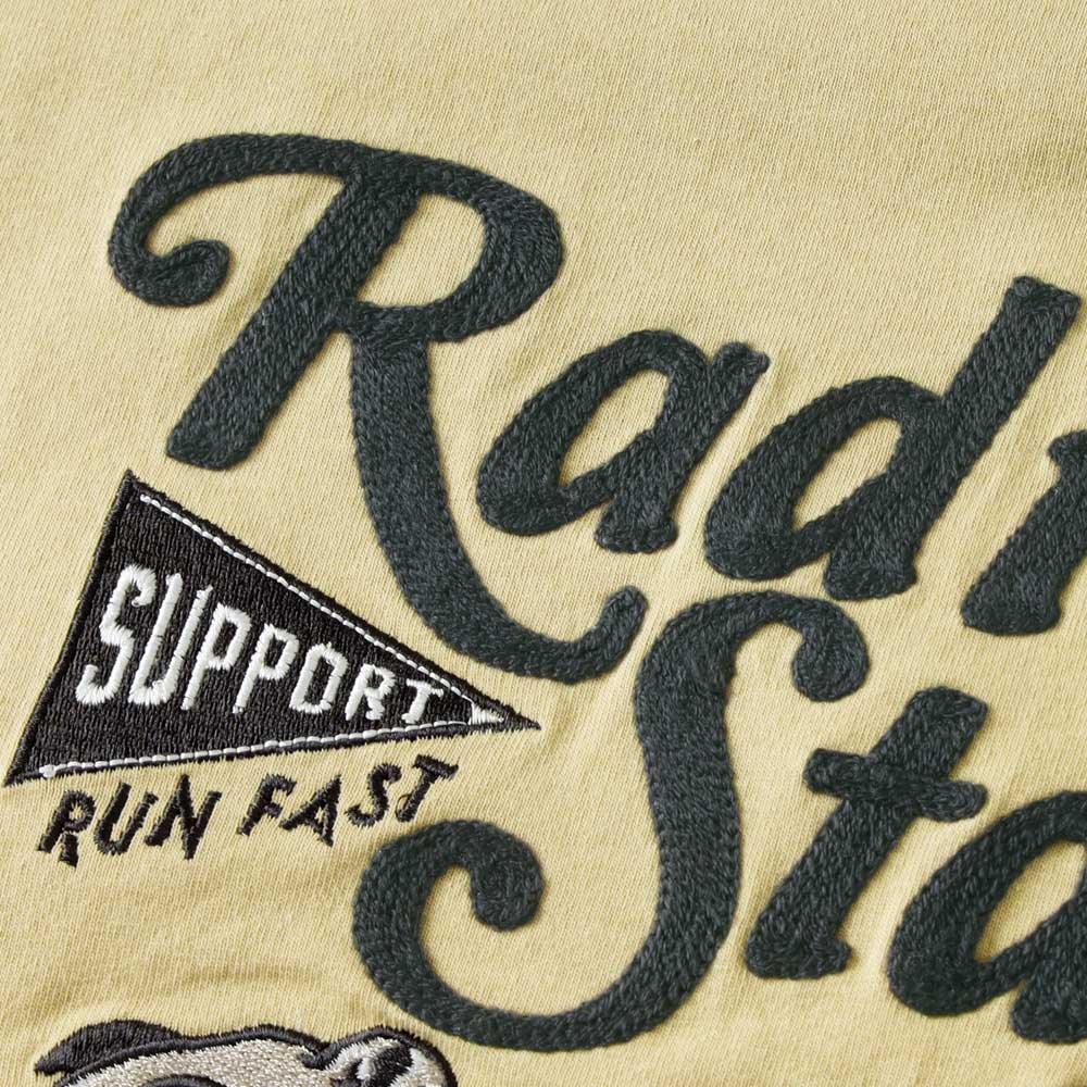 【HEATH 】EMBROIDERY SKATE BULL T-SHIRT刺繍スケートブルTシャツ