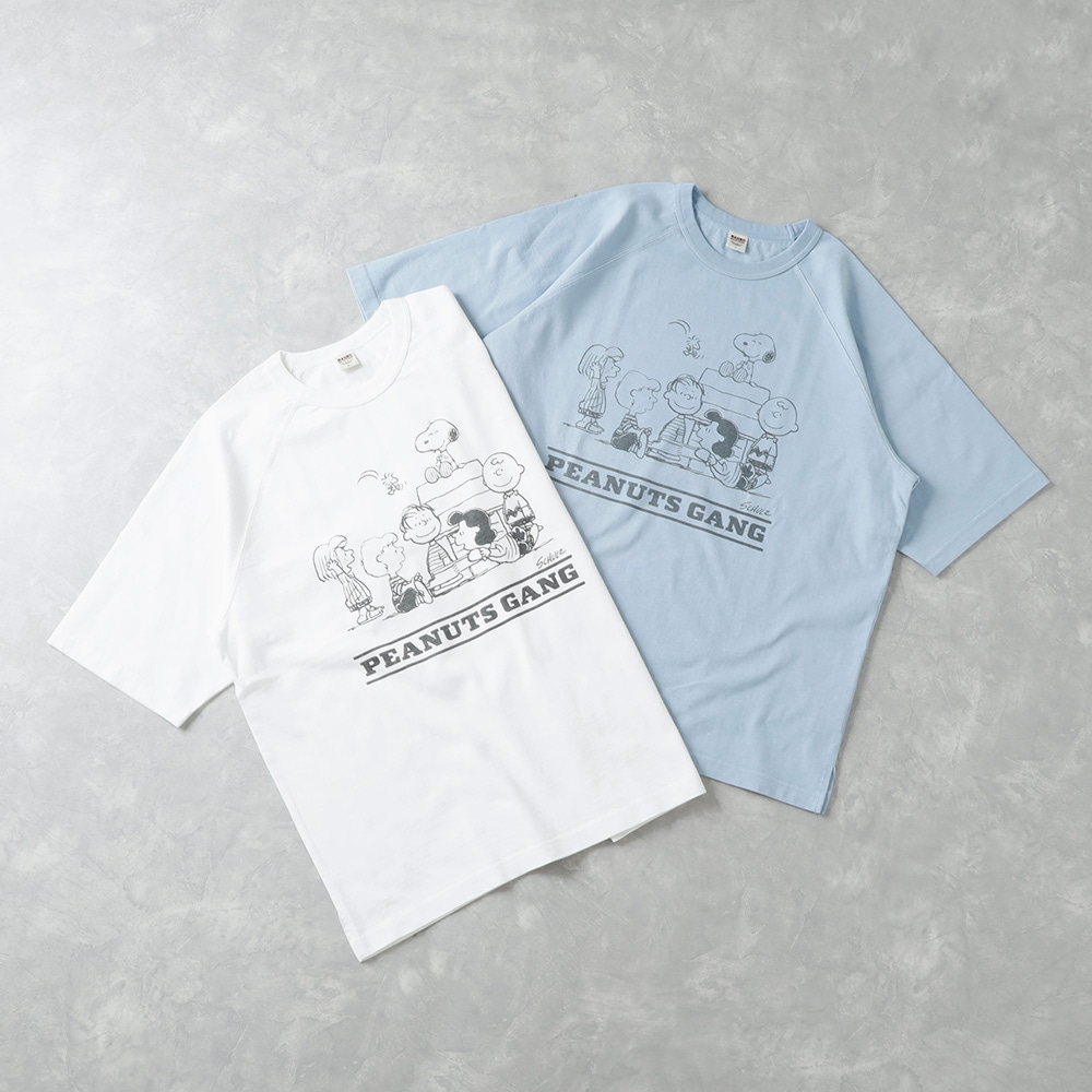【BARNS OUTFITTERS】RAGLAN SLEEVE T-SHIRT ラグランヘヴィTシャツ