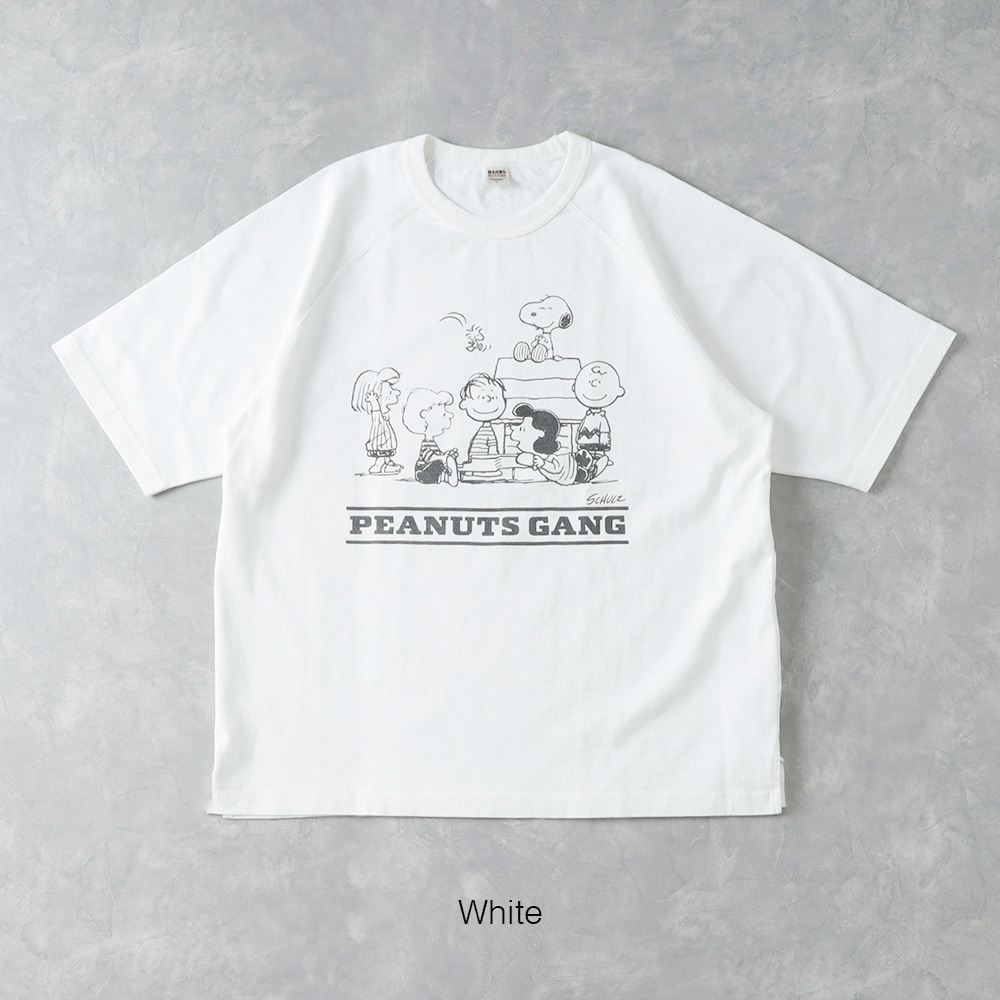 【BARNS OUTFITTERS】RAGLAN SLEEVE T-SHIRT ラグランヘヴィTシャツ