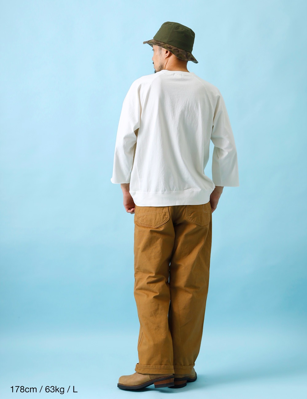 HEATH×SCREEN STARS|3/4 RAGLAN SLEEVE TEE