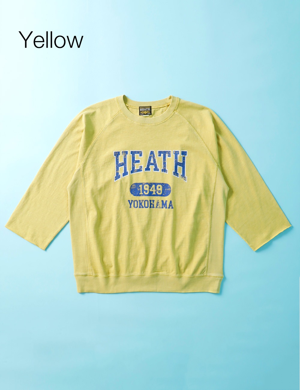 HEATH×SCREEN STARS|3/4 RAGLAN SLEEVE TEE