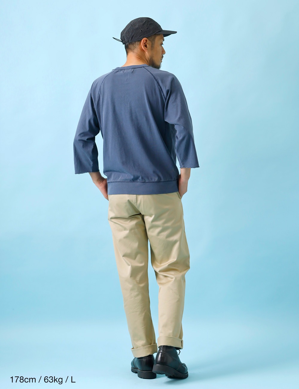 HEATH×SCREEN STARS|3/4 RAGLAN SLEEVE TEE